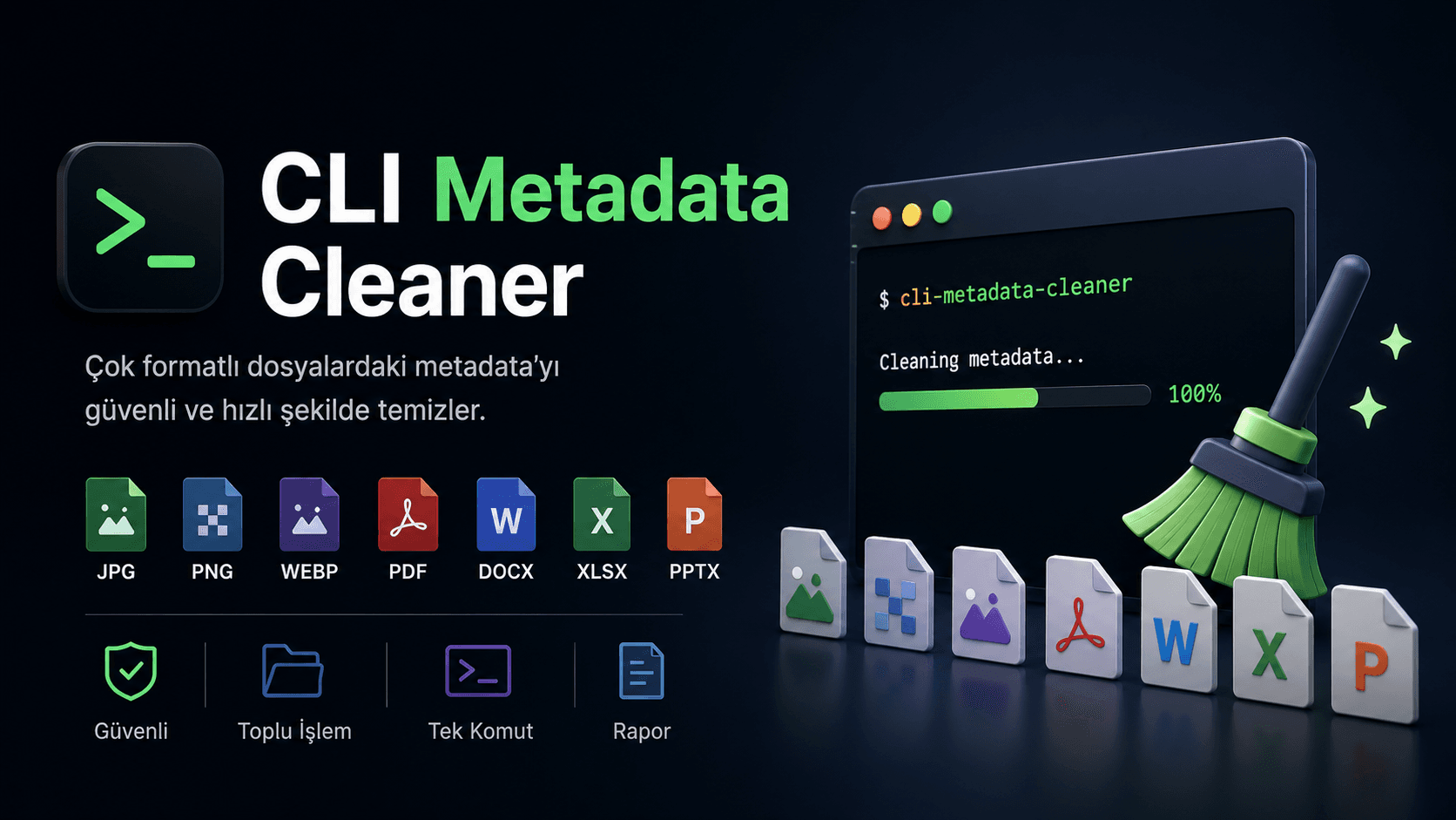 CLI Metadata Cleaner