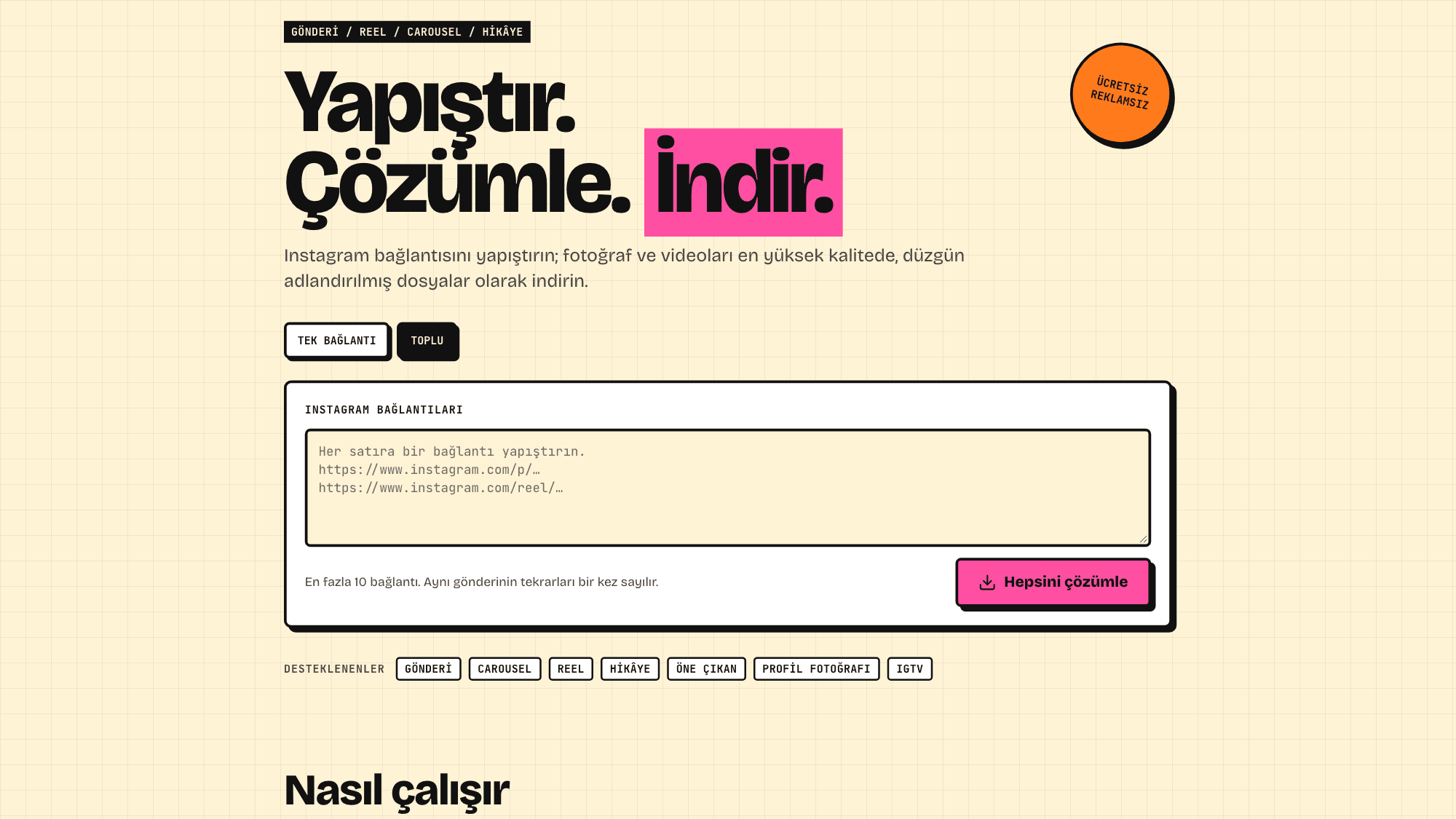 Instagram Medya İndirici — görsel 2