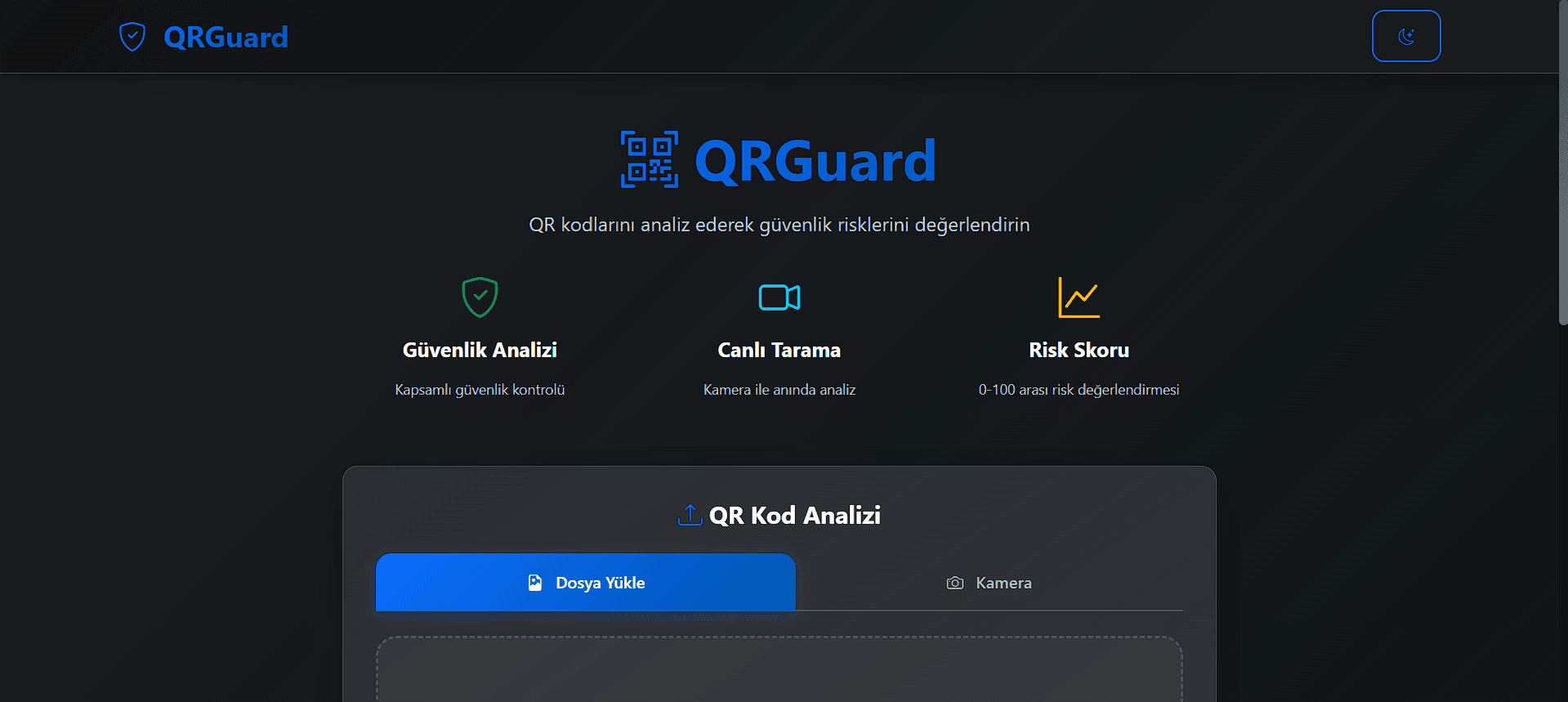 QRGuard - Akıllı QR Kodu Güvenlik Analizörü