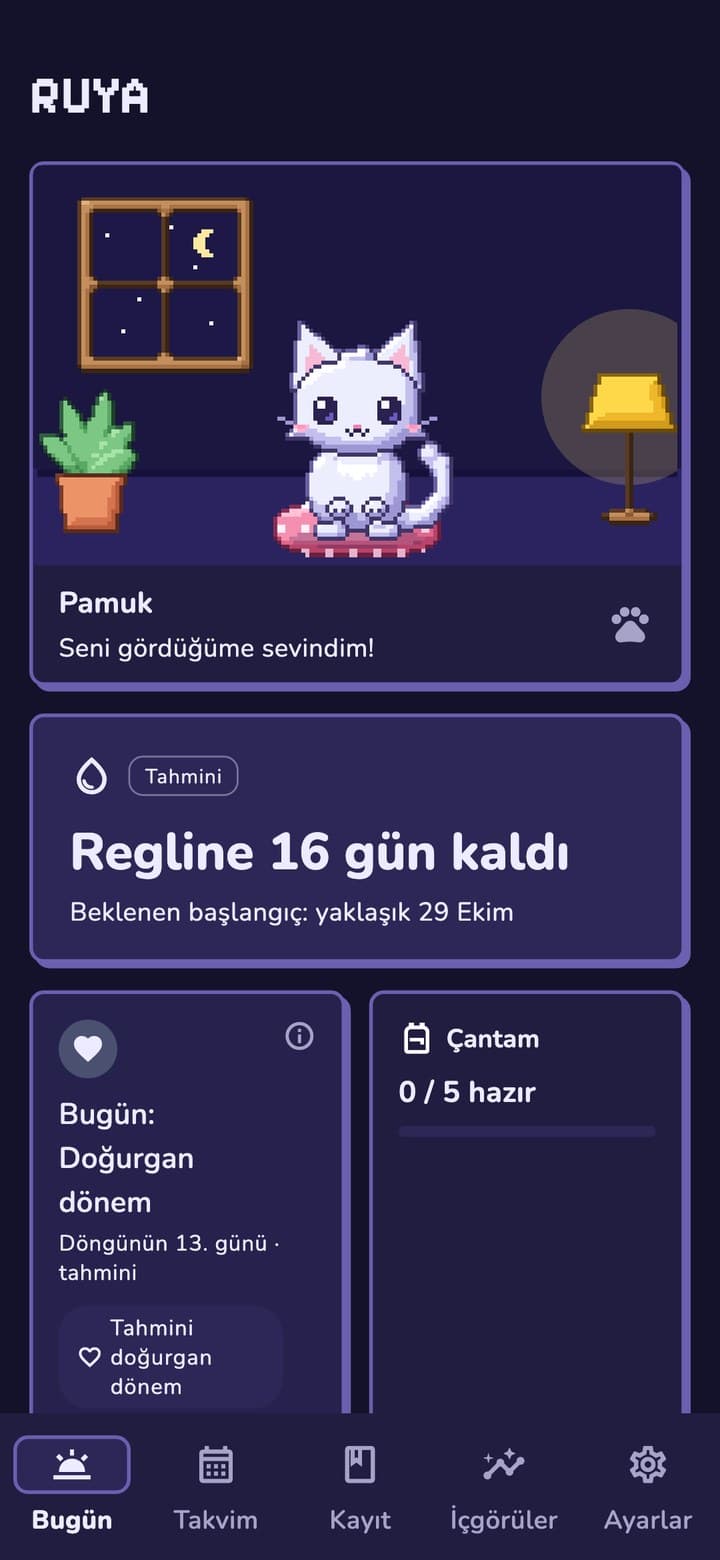 RUYA - Döngü Takip Uygulaması — görsel 12