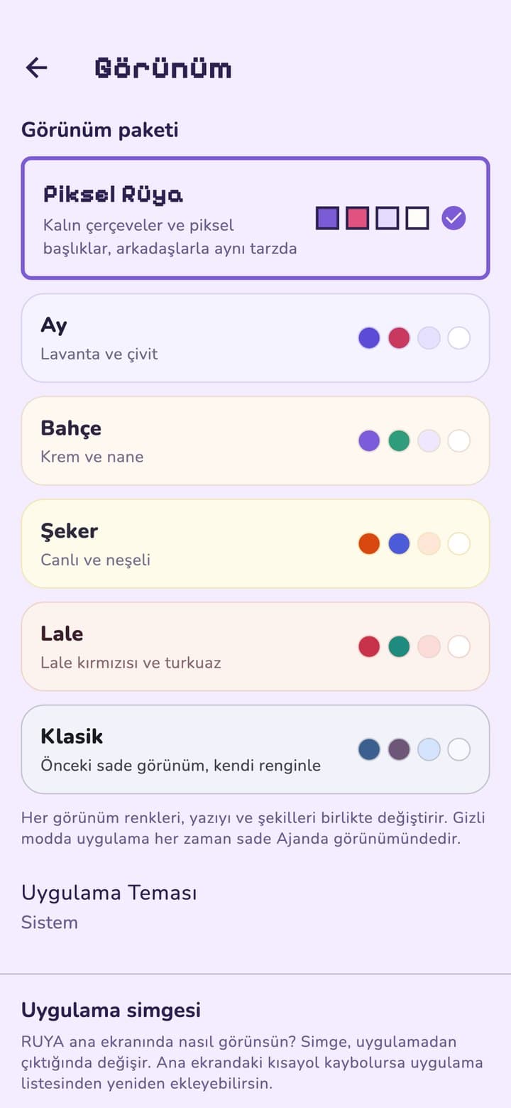 RUYA - Döngü Takip Uygulaması — görsel 9